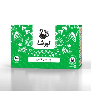 چای سبز کیسه‌ای 20 عددی نیوشا Newsha
