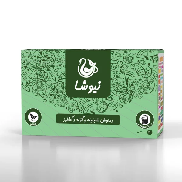 دمنوش شنبلیله، گزنه و گشنیز نیوشا 20 ساشه‌ای