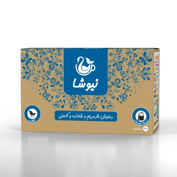 دمنوش خارمریم، شاه‌تره و کاسنی نیوشا 20 ساشه‌ای