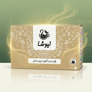 چای سبز و آلوئه‌ورا نیوشا Newsha Green Tea Aloe Vera