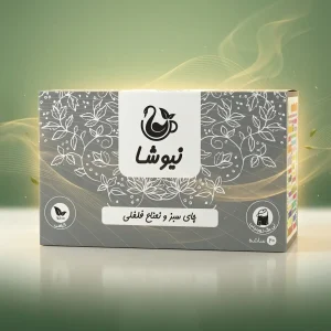 چای سبز و نعناع فلفلی نیوشا Newsha Green Tea Peppermint