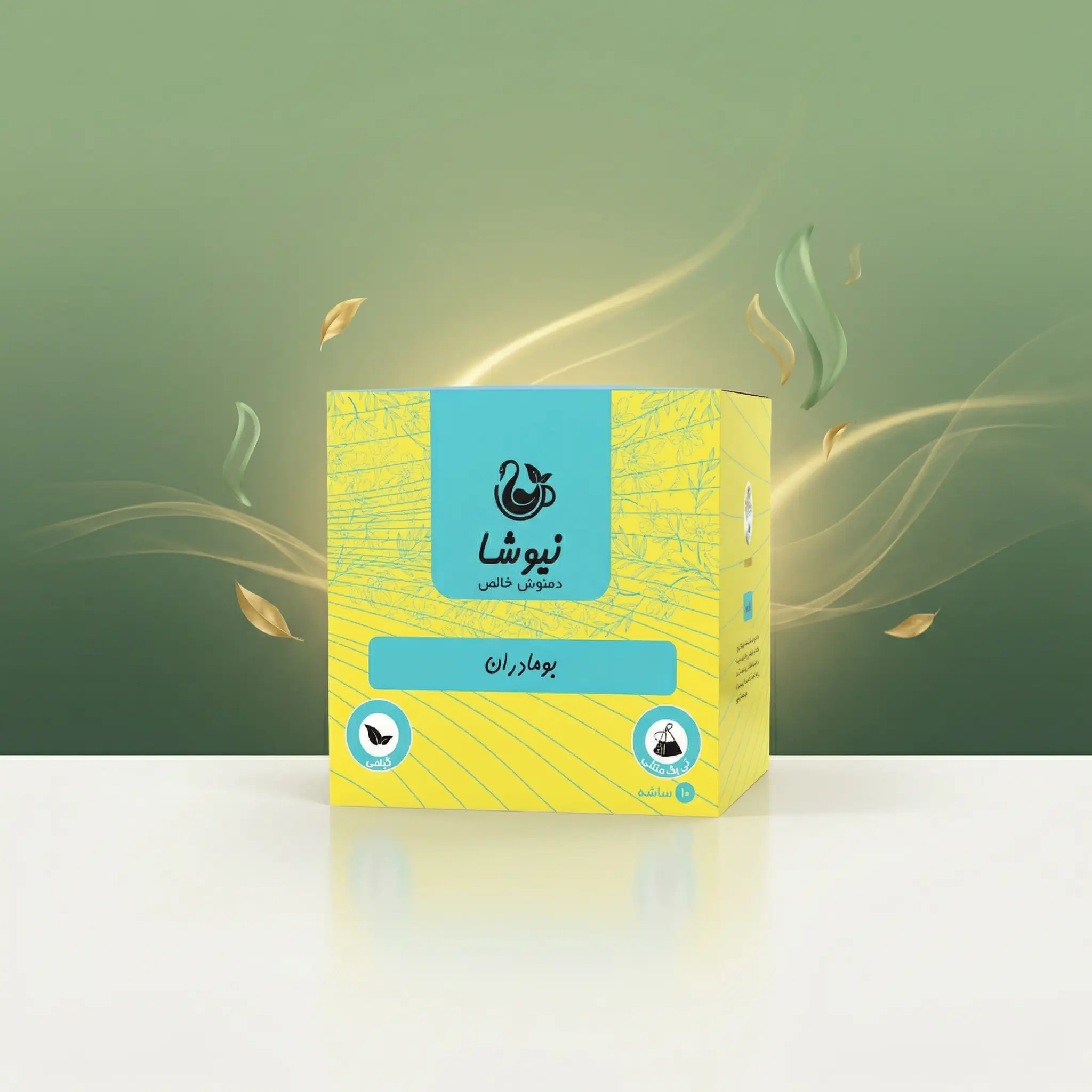 niktea-yarrow-herbal-tea دمنوش بومادران نیوشا Newsha Yarrow Herbal Tea