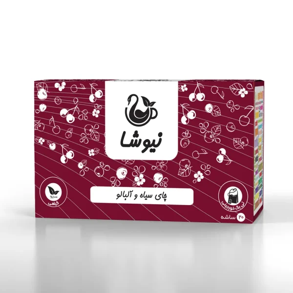 چای سیاه و آلبالو نیوشا - تصویر 2
