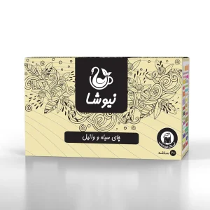 چای سیاه و وانیل